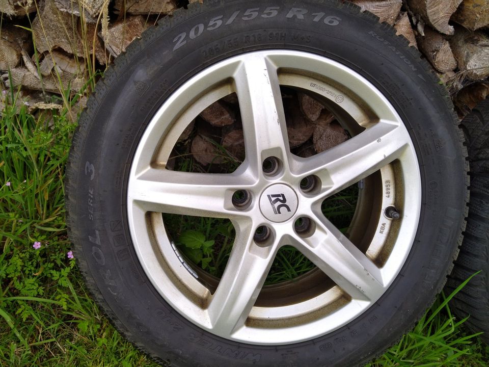 Winterräder 205/55 R16 91H für AUDI SEAT VW SKODA in Lindlar