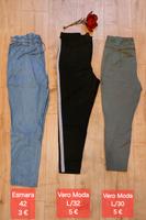 3x Paperbag Hose / Poptrash Hose / Stoffjeans in 42 / L Bayern - Stephanskirchen Vorschau