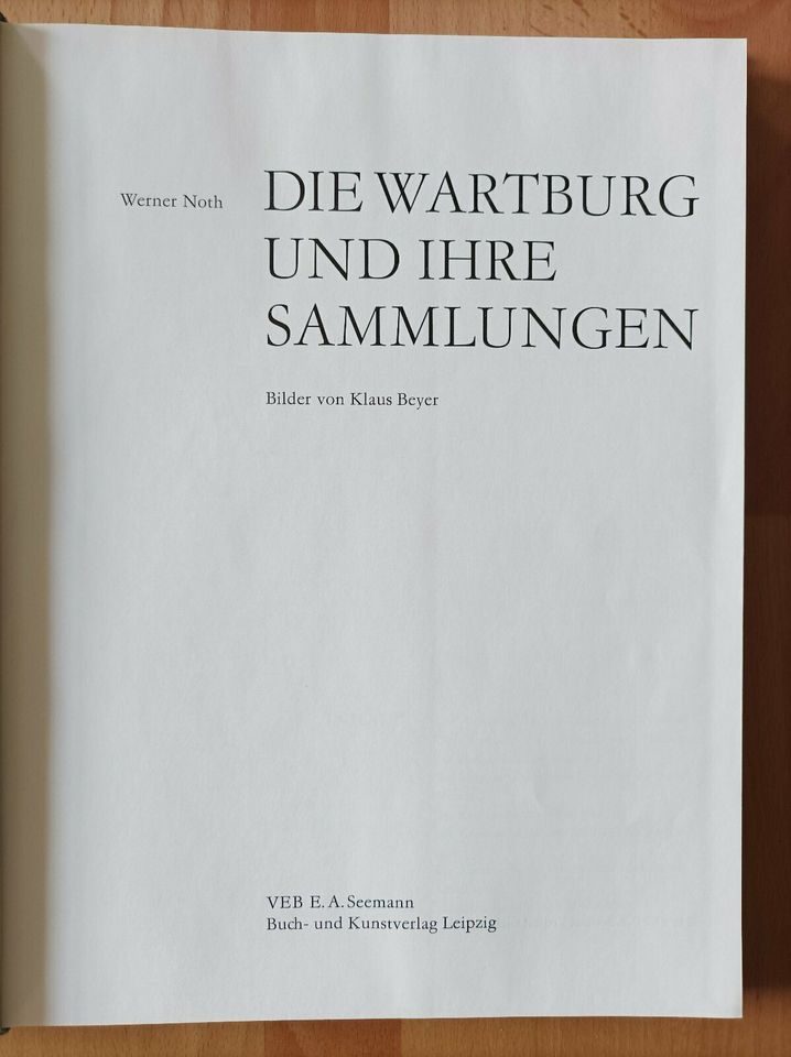 Buch - Die Wartburg und ihre Sammlungen für 12,20 € in Merseburg