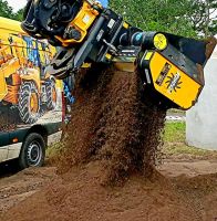 Boden Erde Grasnarbe sieben trennen recyceln Siebanlage beräumen Brandenburg - Neu-Zittau Vorschau