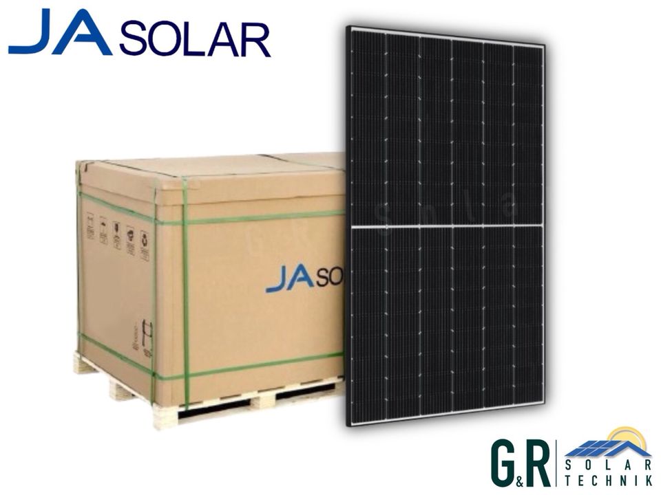 JA Solar JAM54D40 445W Black Frame –Bifazial Glas-Glas Modul in Rosenheim