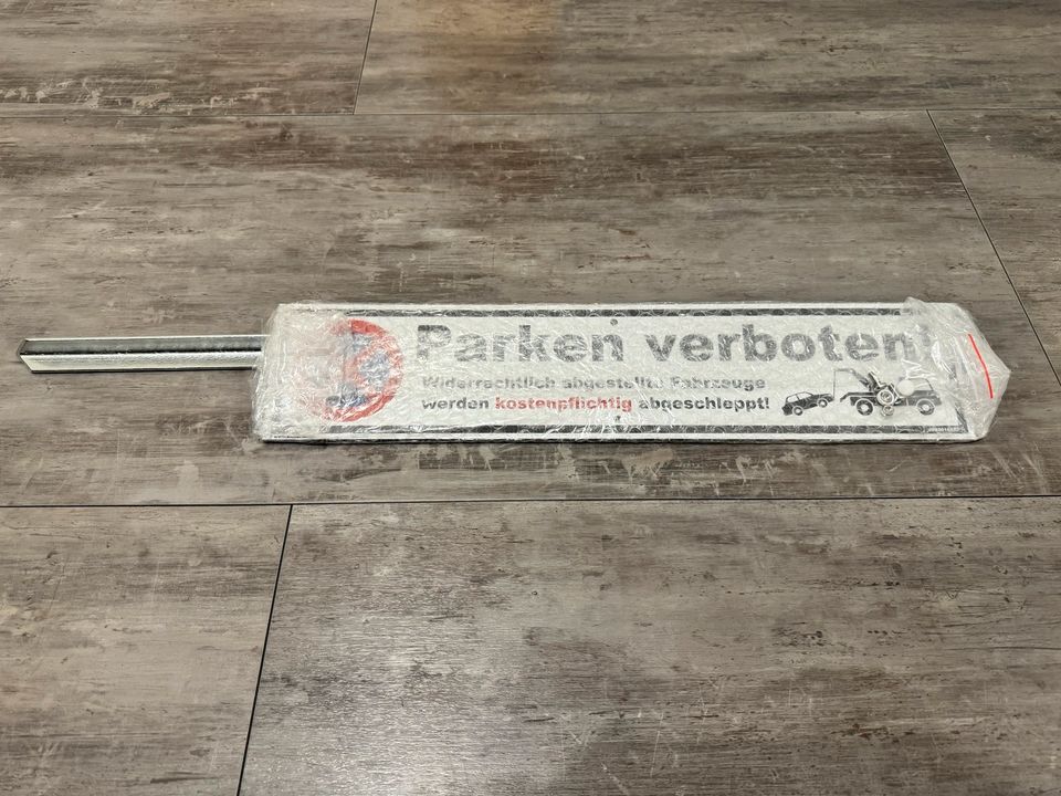 „Parken verboten“ Schild inkl. Befestigungsmaterial in Wetter (Hessen)