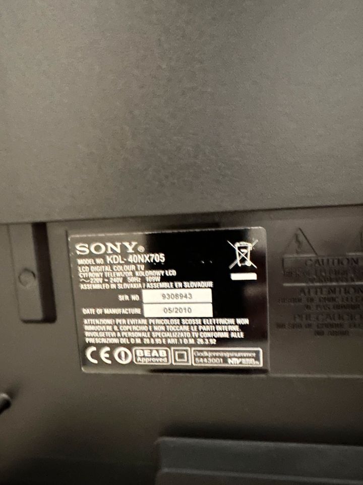 Sony Bravia 44 Zoll in Berlin