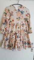 Kleid ZARA Blumenmuster Seersucker Größe S bunt Nordrhein-Westfalen - Lotte Vorschau