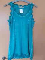 Tredy 38 Bluse Shirt Top Longbluse Longshirt Tunika Kleid Türkis Bielefeld - Gadderbaum Vorschau
