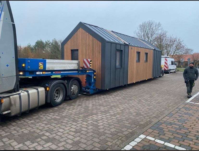 MODULHAUS Tiny House 10,00x3,60x3,80m (36m²) bezugsfertig mit Baugenehmigung, 1. Wohnsitz geeignet in Tornesch