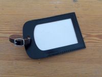 Koffer Anhänger Luggage Tag Leder schwarz Manufactum Bayern - Freising Vorschau