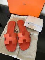 Hermes Oran Sandalen Rose Sorbet Gr. 38,5 Düsseldorf - Rath Vorschau