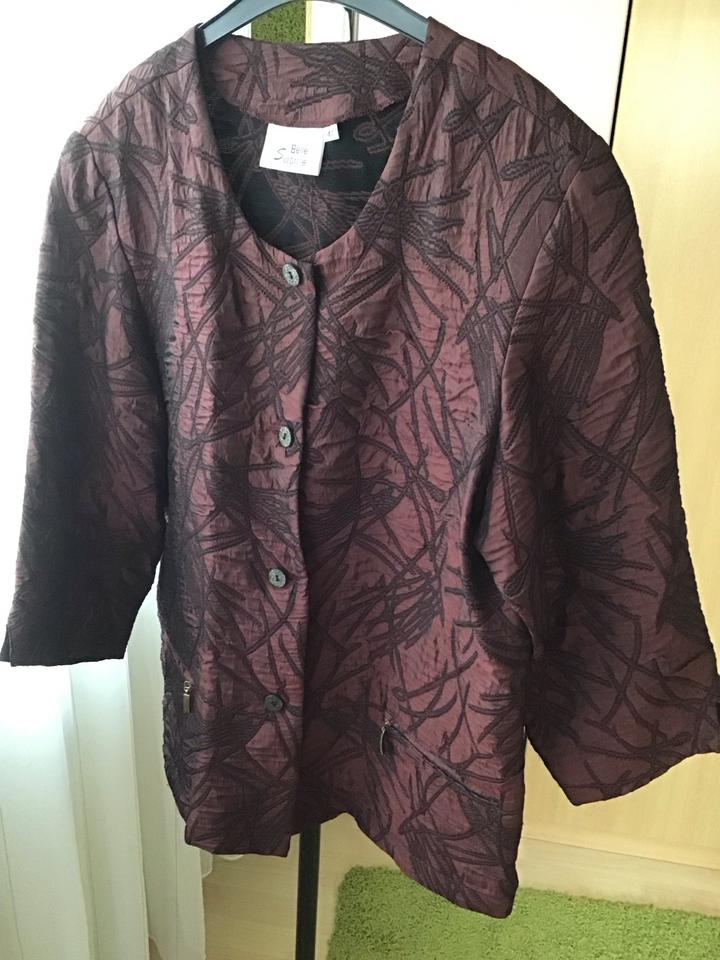 Elegantes Jäckchen/ Blazer Gr 42/44 Bordeaux Damen Kleider in Brühl