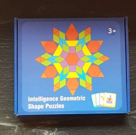 Holzpuzzles - Geometrisches Puzzle, Montessori ab 3 J. in Königsbronn