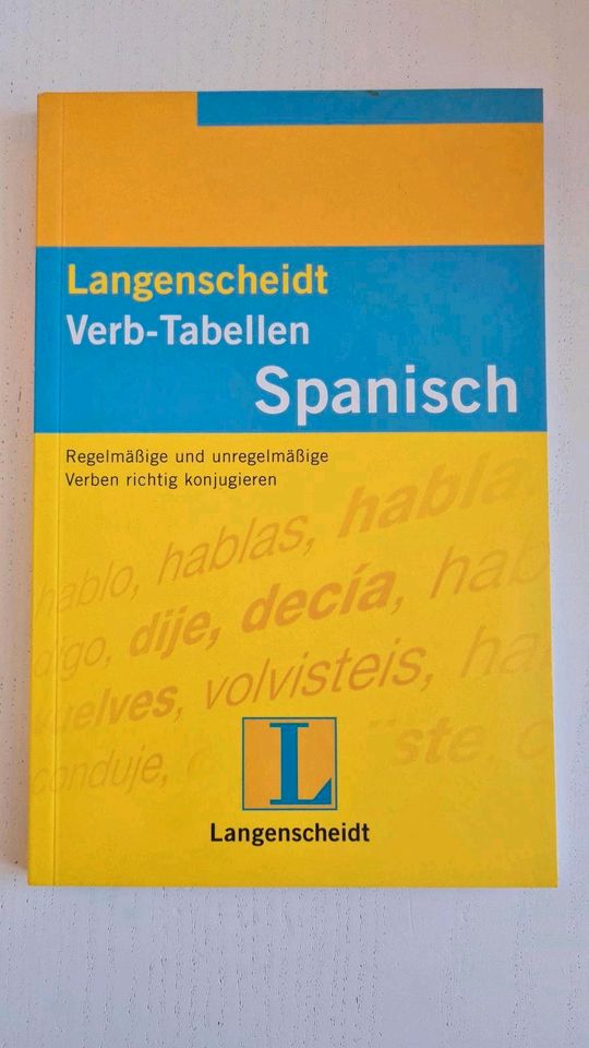 Verb Tabellen Spanisch in Berlin