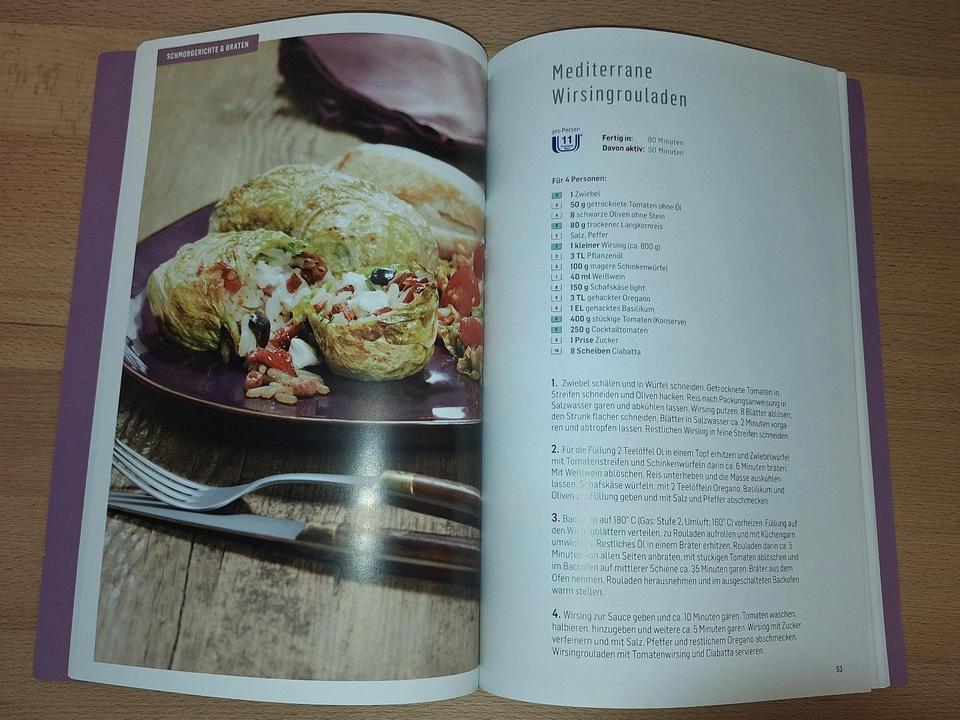 Weight Watchers  Ofengerichte  Kochbuch  mit tolle Gerichte  top in Bodenkirchen