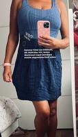 Sommer Kleid von DESIGUAL Blau/ Stretch 38/40 hinten überkreuzt Niedersachsen - Damme Vorschau