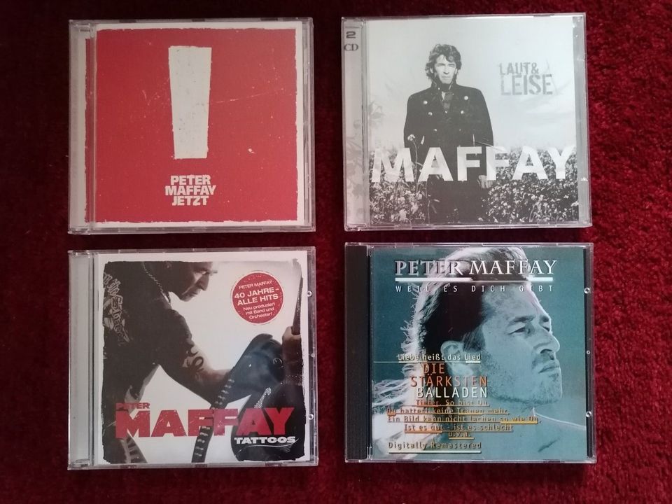 5 Original CD*s - Peter Maffay in Rehburg