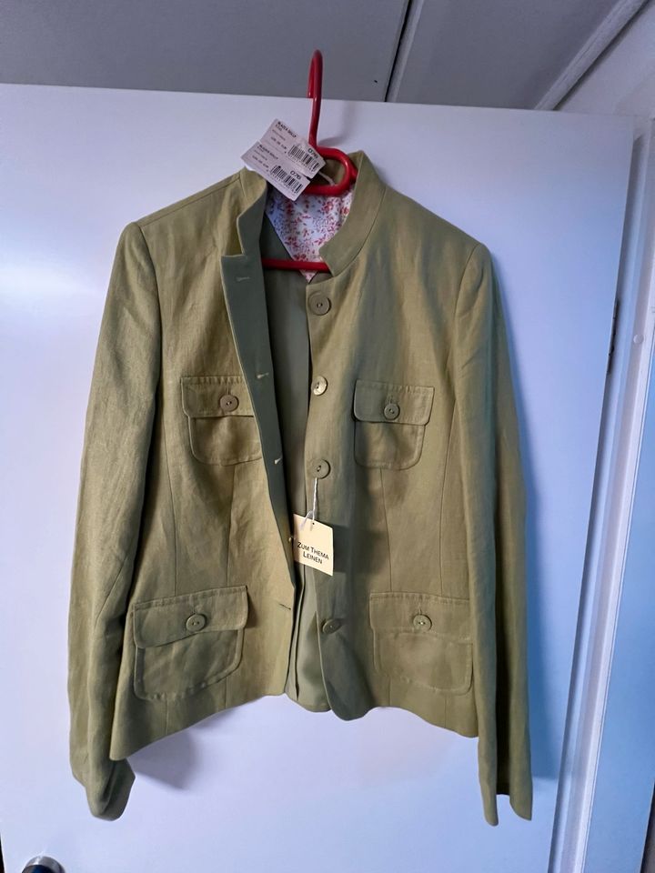 Egue Mode Leinenblazer Kiwi Gr.76 neu tall in Essen