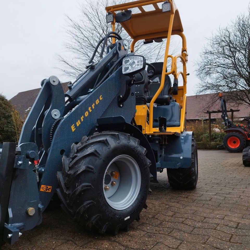 NEU ✔️ Industriemodell ✔️ Radlader Eurotrac W11 - 255cm Hubhöhe - Jetzt individuelles Angebot für Kauf, Finanzierung & Ratenzahlung anfragen! - Sie haben Fragen? Kein Problem! Gerne beraten wir Sie! in Heemsen