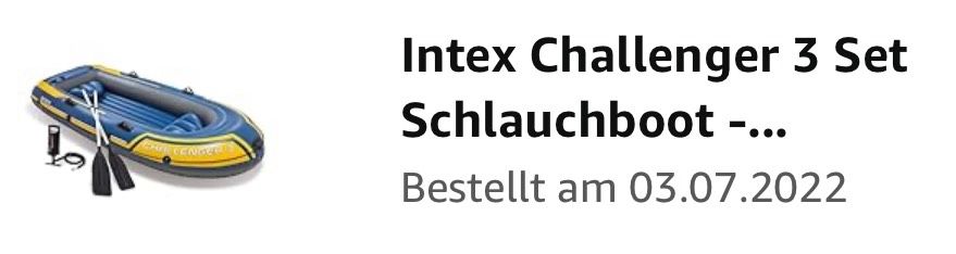 Intex Challanger 3 Set Schlauchboot in Radevormwald