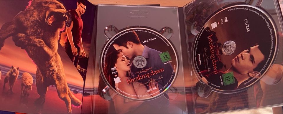 Twilight DVD breaking dawn 2 disc fan edition in München