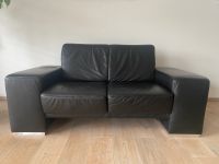 *** Schwarzes Koinor 2er-Echtledersofa *** Ricklingen - Wettbergen Vorschau