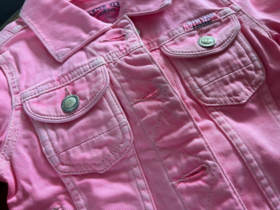 Jeansjacke vingino rosa NEU Gr. 4 (104) Übergangsjacke in Dresden