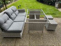 Gartenmöbel Set mit Couch, Tisch und 2 Hocker (Haveson Bardolino) Nordrhein-Westfalen - Dinslaken Vorschau
