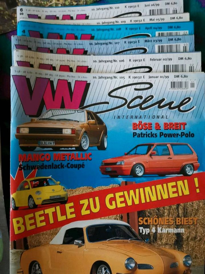 VW Scene Magazin 1998 1999 2000 Auto Zeitschrift in Berlin