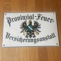 Emaille Schild Provinzial Feuer Versicherungsanstalt Essen-West - Frohnhausen Vorschau