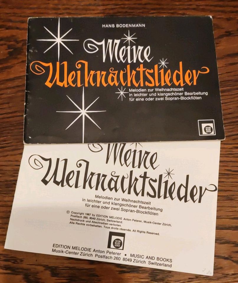 Weihnachts-Lieder für die Blockflöte Flötenbüchlein in Rheinland-Pfalz -  Annweiler-Sarnstall | eBay Kleinanzeigen ist jetzt Kleinanzeigen