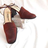 Weinroter Satin Pumps Berlin - Westend Vorschau