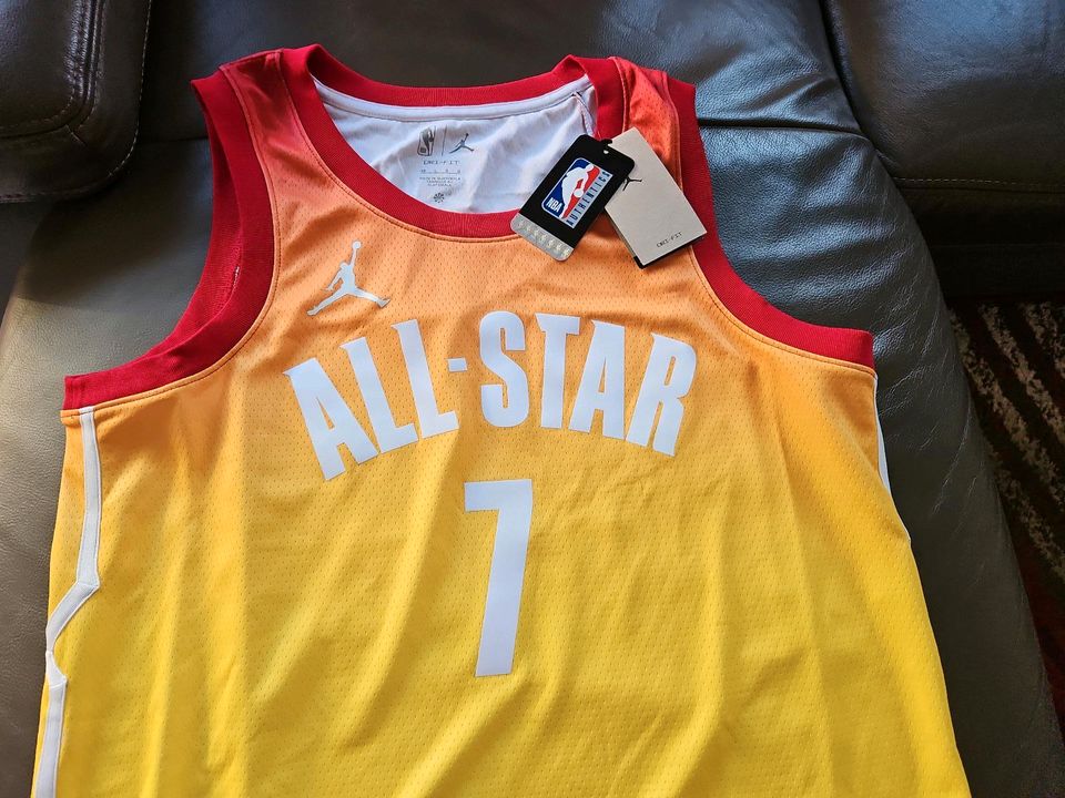 Nike NBA Jersey ALL STAR TEAM Nr.7 Kevin Durant Gr.L Neu in Bedburg