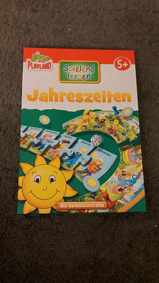 Lernspiel Jahreszeiten von Playland spielend lernen in Bergholz Rehbrücke