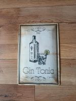 Gin Tonic Deko Blechschild im Vintage Retro Stil Sachsen-Anhalt - Sangerhausen Vorschau