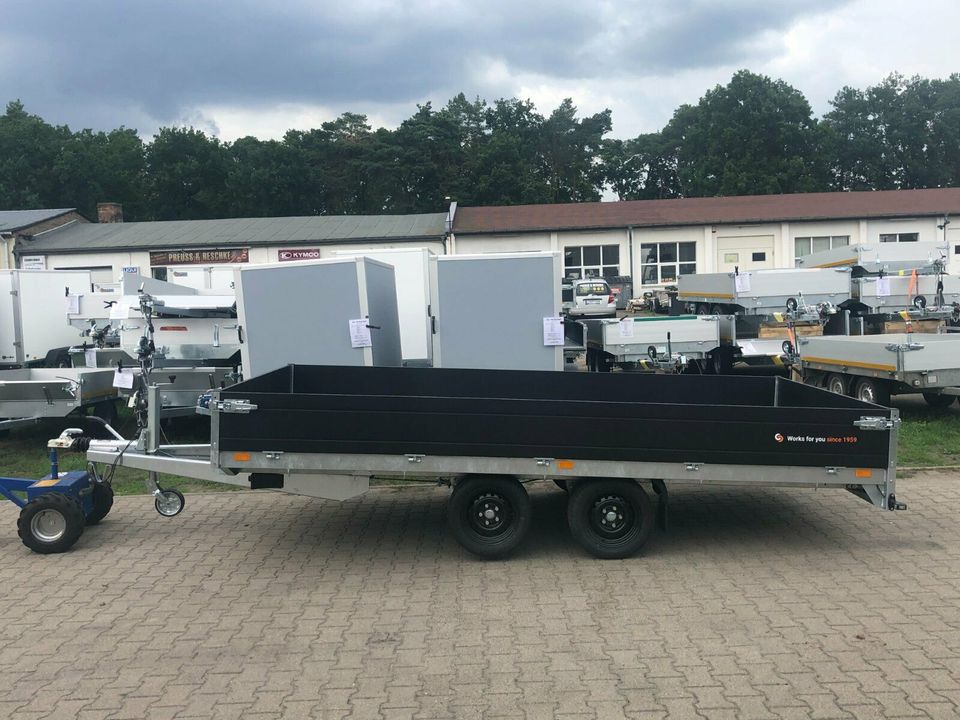 ⭐️ Saris Transporter PL 406 204 2700 kg 35 cm Rampen Winde black in Schöneiche bei Berlin