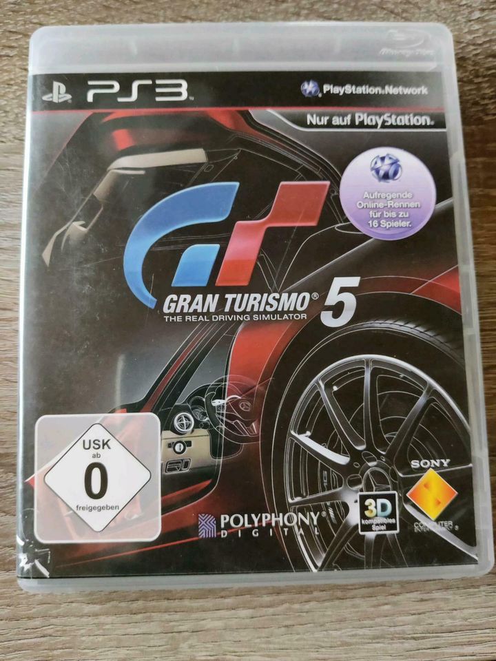 PS3 Spiel Gran Turismo 5 in Meine