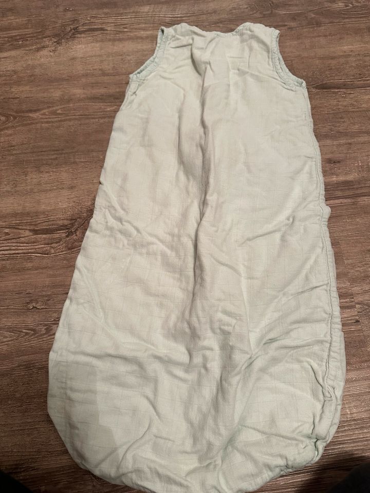 Alvi Schlafsack 90 cm Kugelschlafsack Mint Musselin in Gronau (Westfalen)