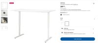 Ikea Schreibtisch "Trotten" [160 cm x 80 cm] Nordrhein-Westfalen - Sundern (Sauerland) Vorschau