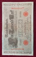 1000 Mark-Reichsbanknote mit Zahlen-Palindrom v. 21. April 1910 Baden-Württemberg - Bad Waldsee Vorschau