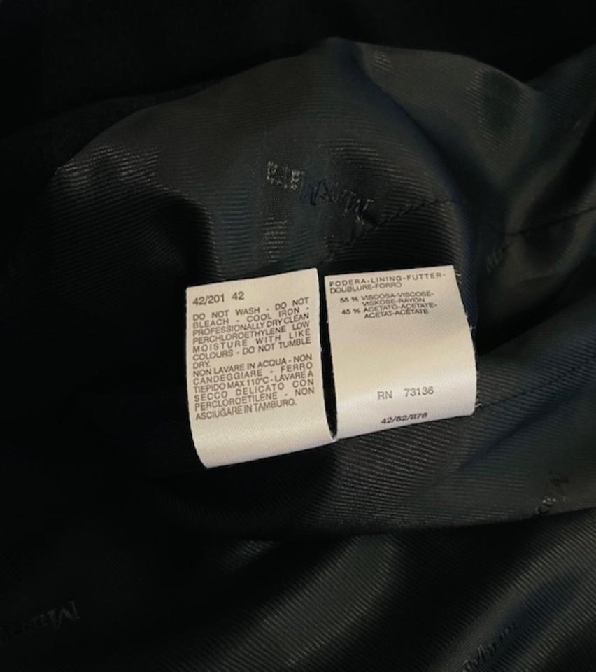 Max Mara Dufflegoat / Mantel in Schwarz, Gr. 38 / 42, Virgin Wool in Neusäß