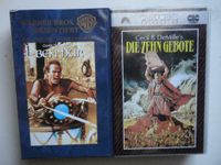 2 VHS Filme  Ben Hur und Die zehn Gebote, Spannung pur Bayern - Kaufbeuren Vorschau