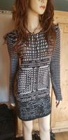 OUI Strickjacke Gr. 36 S Schwarz Weiß neuwertig Bayern - Erdweg Vorschau