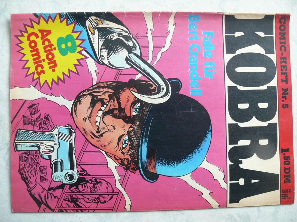 Kobra, Gevacur 3.Jahrgang 1977 12 Stück ab Nr. 4 - 45 in Leverkusen