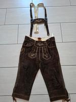 dunkelbraune Lederhose, Tracht, Vountry Maddox, Größe 46 Bayern - Buch a. Erlbach Vorschau