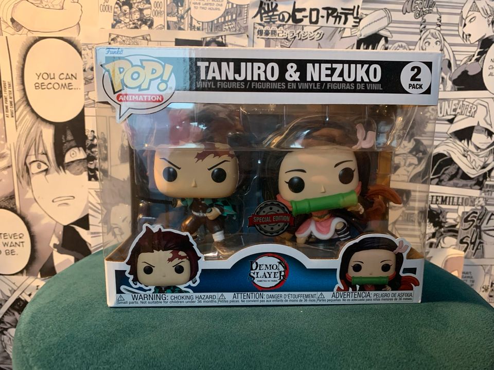 Nezuko und Tanjiro Funko Pop in Burglengenfeld