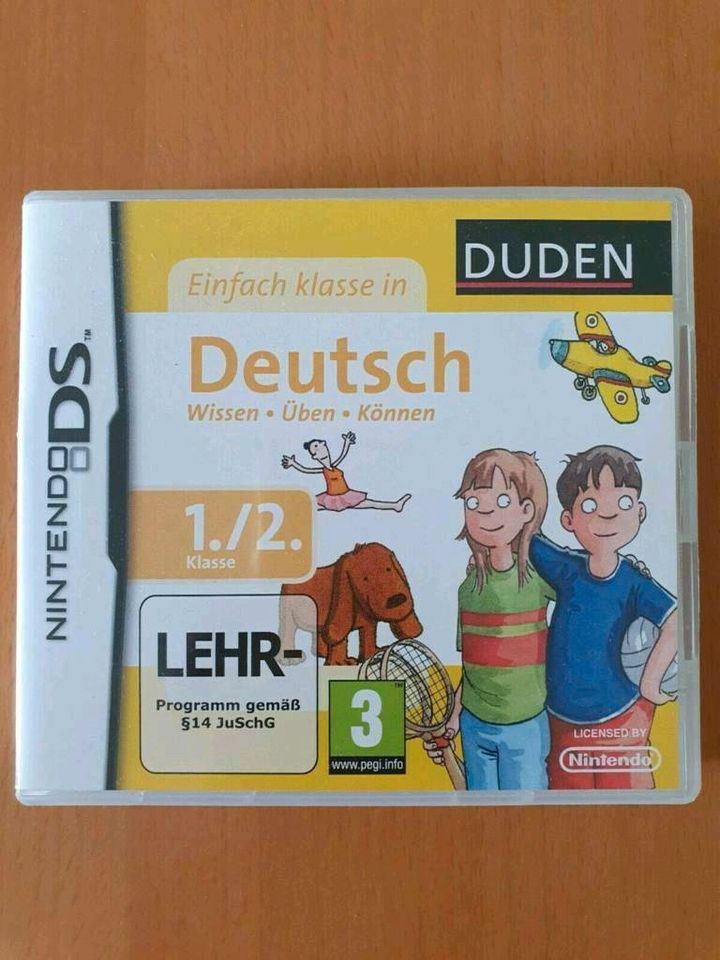 Duden: Nintendo DS: Deutsch 1./2. Klasse, wie neu in Frankfurt am Main