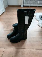 Stiefel schwarz neu mit Etikett Größe 40 Nordrhein-Westfalen - Minden Vorschau