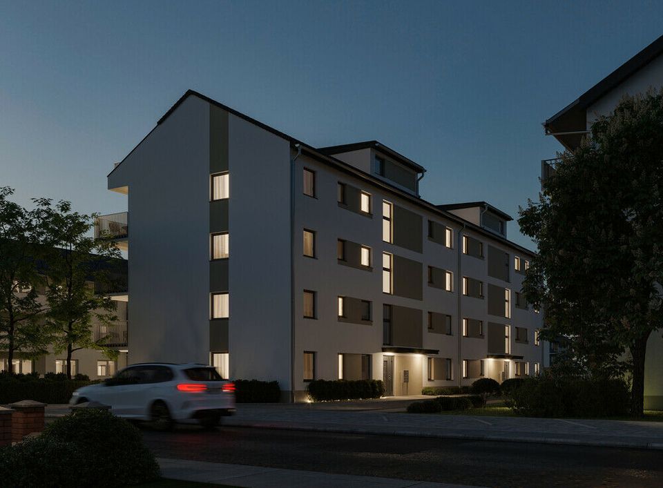 Neubau: Exklusive 3-Zimmer-Etagenwohnung mit Loggia in Oppenheim