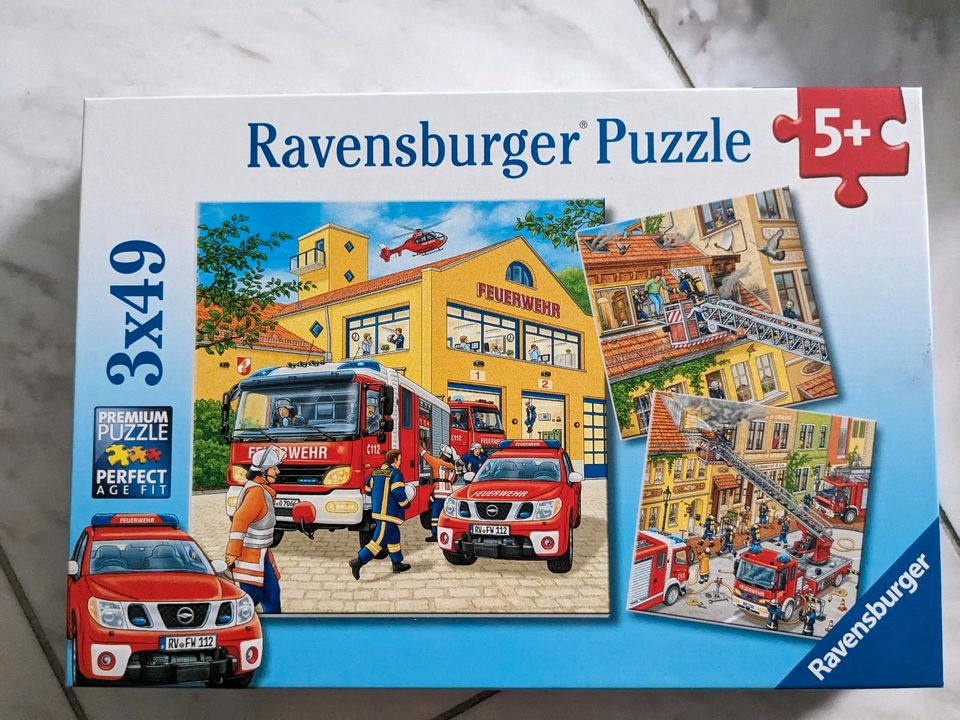 Ravensburger Puzzle Feuerwehr 5+ in Deggendorf