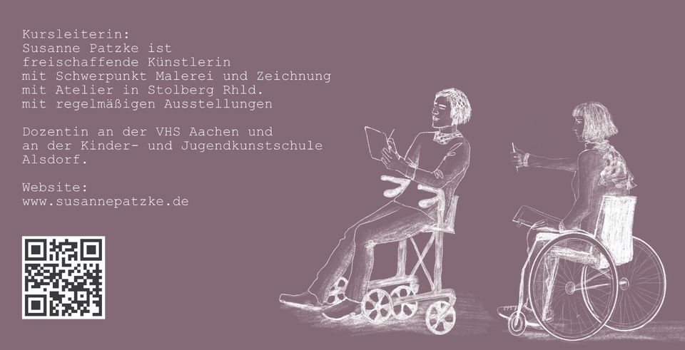 Urban Sketch EXCLUSIV für Menschen mit Gehbehinderung in Stolberg (Rhld)