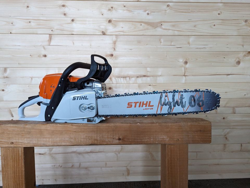 Stihl/Kettensäge/Motorsäge MS391 Lightschiene 45cm +NEU+ in Haldensleben