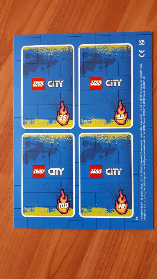 Lego City Challenge Karten ♡neu♡ in Jahnsdorf